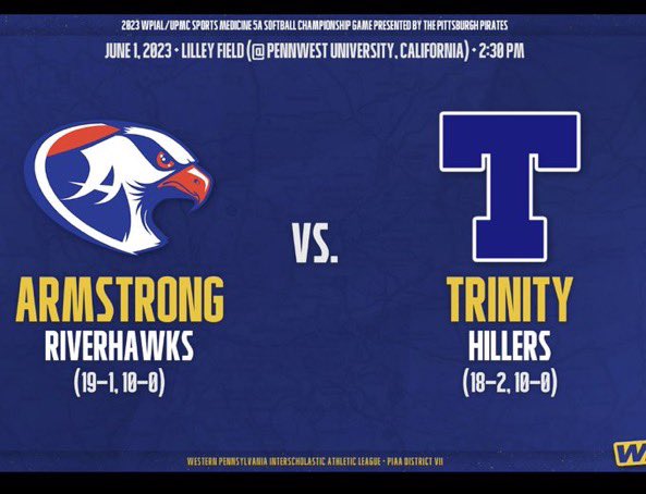 UPDATE:  The Hillers will be ending Spring drills in a different location this Thursday.   We are headed to CalU to support @HillersSoftball   Let's go ladies!  @FootballHillers are proud of your success.