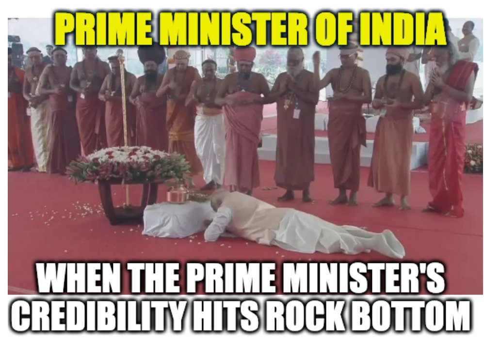 RadioactiveFrnd's tweet photo. #BreakingNewsIndia
Prime Minister of India @narendramodi discovers a new way to communicate with flower pots. Even they can't help but listen to his 'truths.' 🌸😉
#MasterOfDeception #FlowerPotWhisperer https://t.co/hjzH541a8U