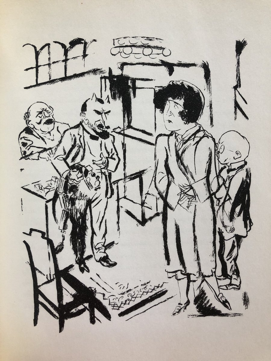 George Grosz (& Heinrich Mann), « Kobes », 1925