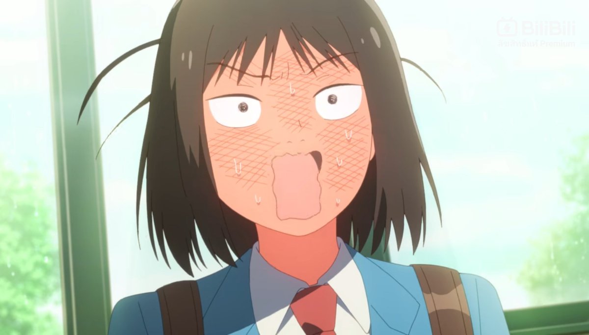 ประเภทเริ่มเขินที่จะพูดแต่พอถึงเวลาจริง ๆ พูดออกมาหมดเลยจากนั้นก็จะเริ่มเขินเอามือบังหน้าตัวเองนี่มันขี้โกงมากเลยอ่ะะ แล้วพลิกสถานการณ์จากตอนแรกที่อึดอัดกันอยู่สู่ความเขินตัวแตกนี่มันนน อ๊ากกกกใช่คับรีแอ็กเดียวกับมิตสึมิจังเลย 😳☀️🫵🏻✨️