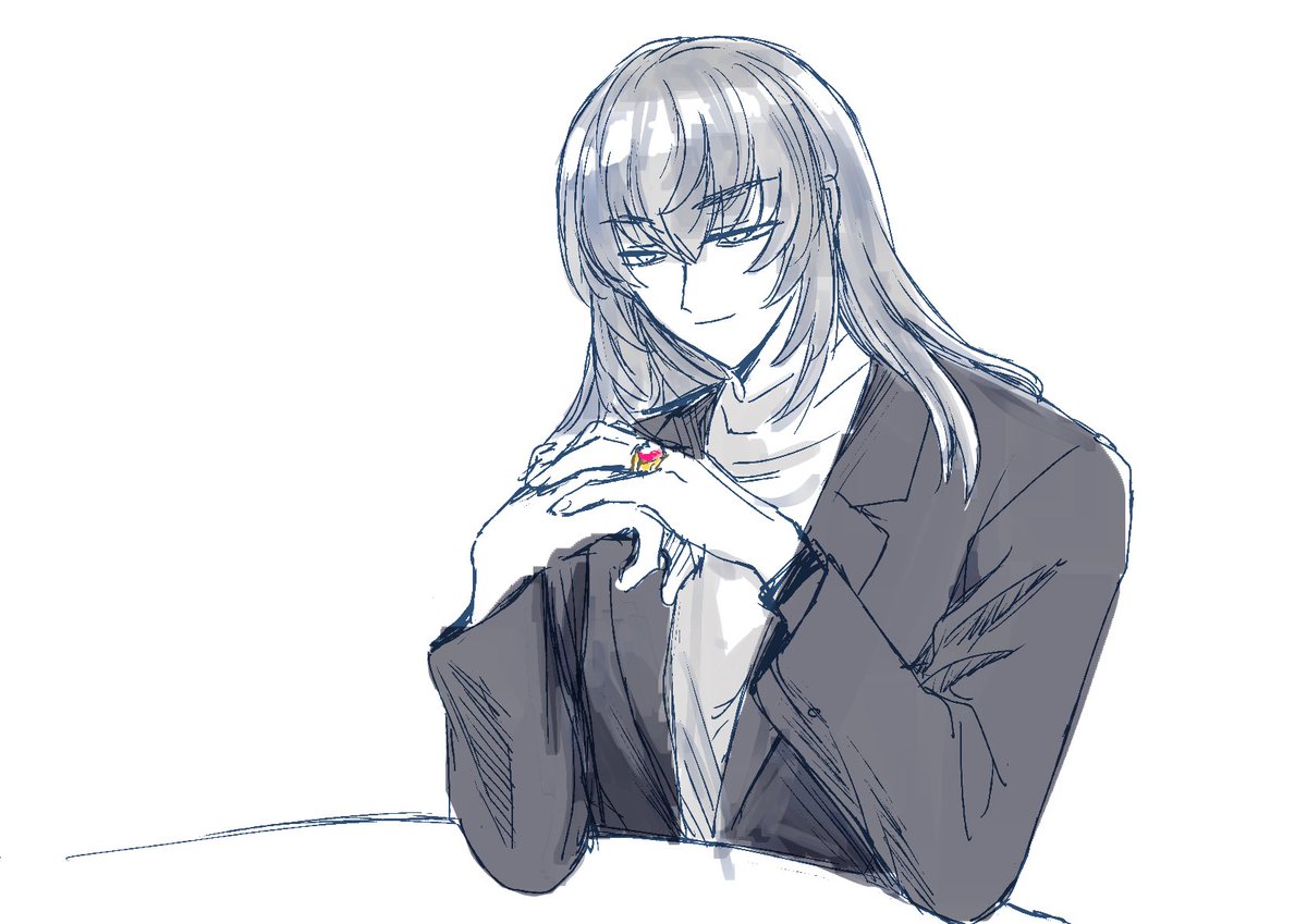 「」|十月ぽるてのイラスト