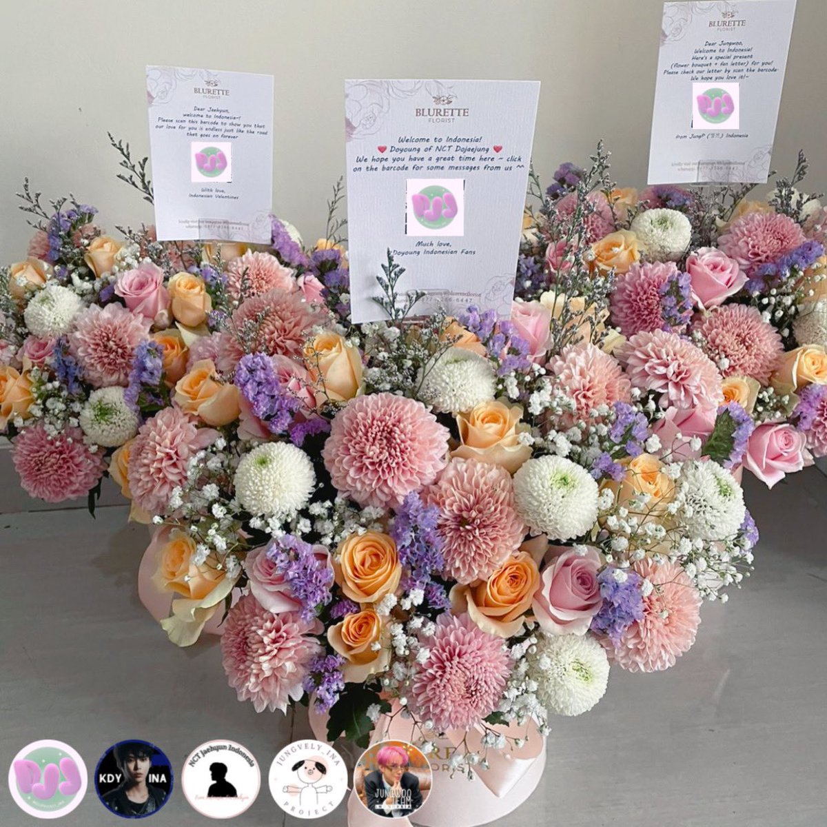 DJJProject_INA's tweet photo. NCTzens!
All the box of flowers have been delivered well to NCT DOJAEJUNG~🤍

DOJAEJUNG FRAGRANCE IN JAKARTA
#mecimashopxNCTDJJPerfume
#DOJAEJUNGinJAKARTA https://t.co/SS0Bh3xFCX