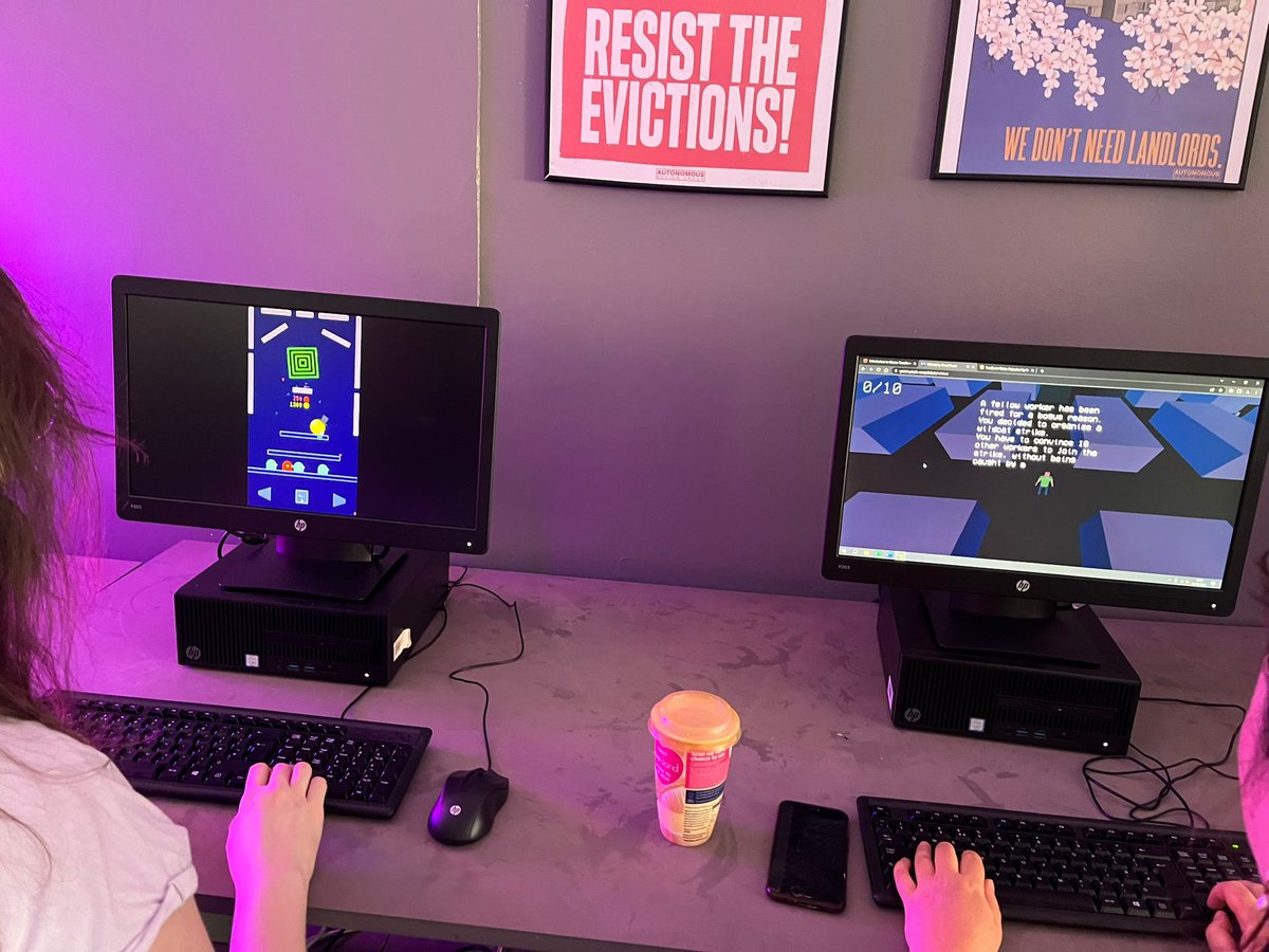 TWT_NOW's tweet photo. We’ve had 21 submissions for the #GamesTransformed game jam - so far! Incredible anticapitalist games, and you can play them right now at the event! Or if you can’t make it, our Itch page: https://t.co/5VjZ8IBdZV https://t.co/TNSeZW1CO6