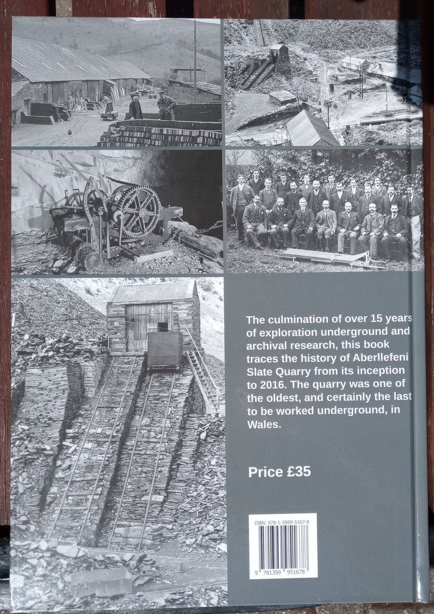 New in store at the #narrowgauge Welsh Highland Heritage Railway in #Porthmadog

'Aberllefeni Slate Quarry - A History of the Last Underground Slate Working in Wales' by Jon Knowles.

A4 hardback, 277 pages.

You know where to come.
whr.co.uk/info/shop/

😉🏴󠁧󠁢󠁷󠁬󠁳󠁿😎👍