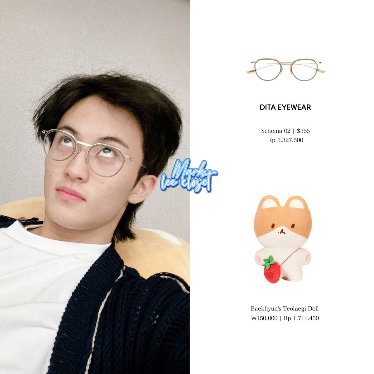 markleecloset's tweet photo. 280523 - #MARK BBL 🤓

- #마크 #MARKLEE #NCT #NCT127 #NCTDREAM https://t.co/torhz6zY4B