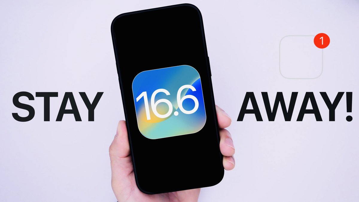 iOS 16.6 Stay Away - Here’s Why!
youtu.be/yQ93qbu2ySI #ios166