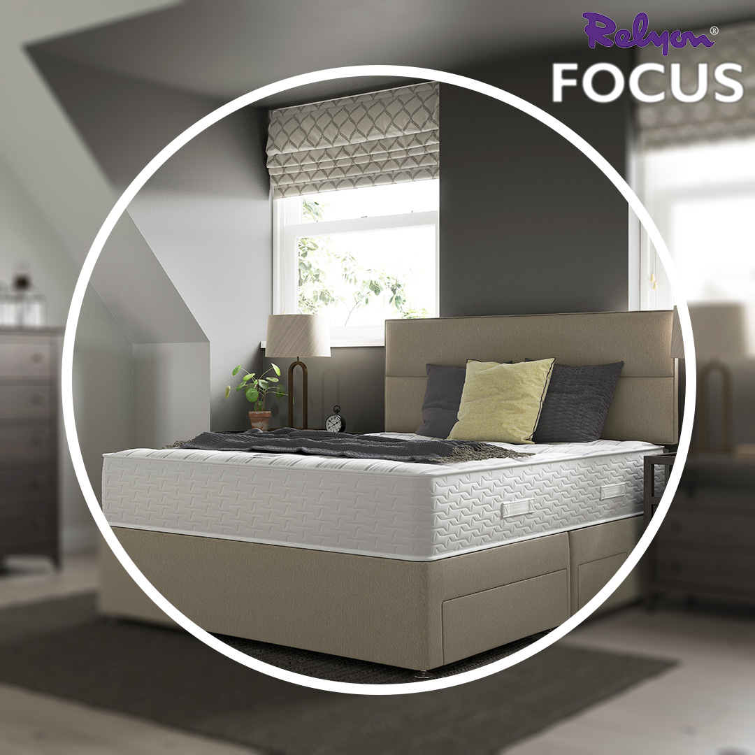 Orthofirm 800, with 800 pocketed springs and ultimate support layers, designed to provide a firm but relaxing experience of pure slumber. Find your nearest Relyon stockist on our website: relyon.co.uk/find-a-stockist #relyonbeds #relyonfocus