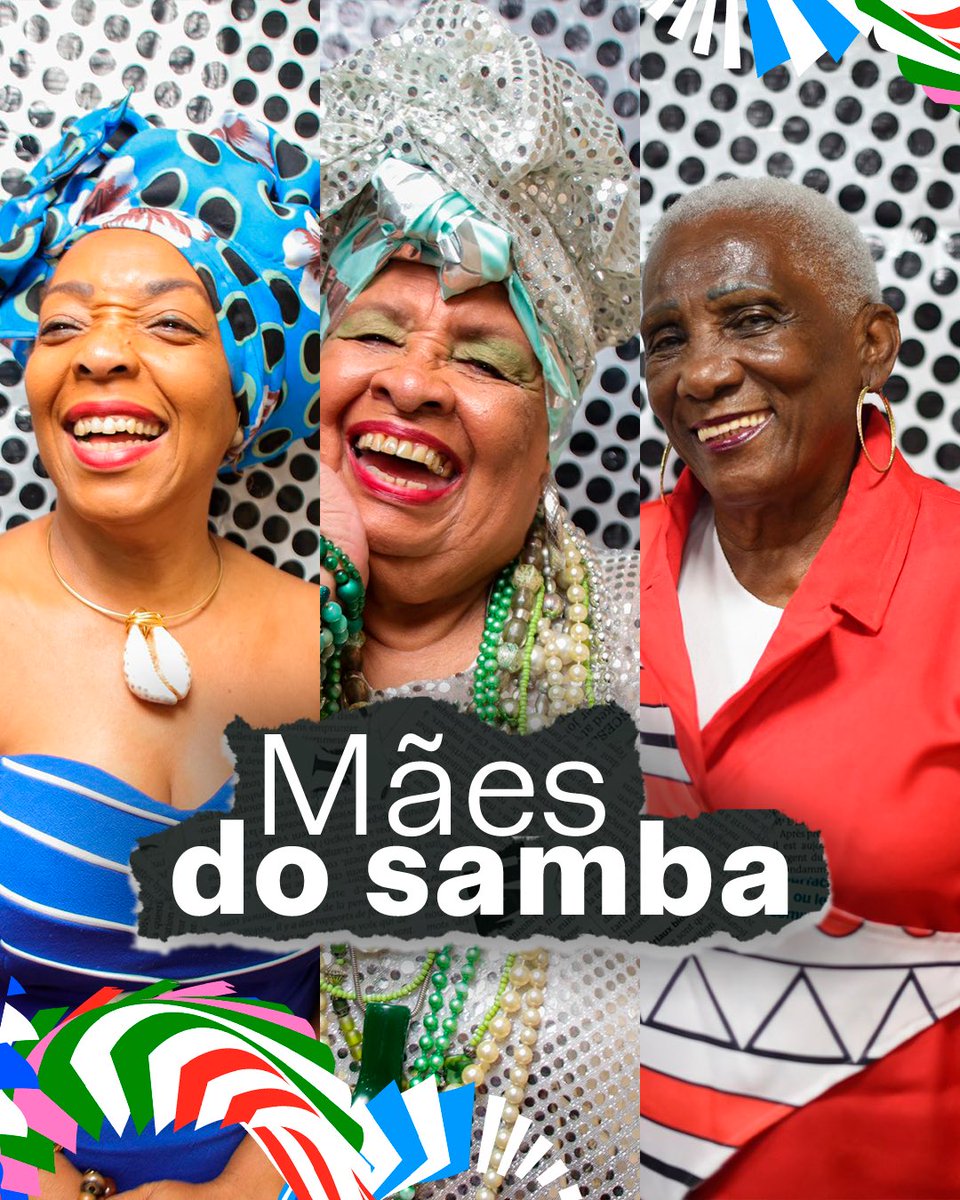 Chegamos ao último domingo de maio, o mês das mães, com três matriarcas muito especiais para o samba: Nilce Fran, da @PortelaNoAr, Tia Nilda, da @GRESMIPM, e Tia Nicilda, do @GRESUPP.

Que a garra e a dedicação que vocês entregam ao Carnaval sejam refletidas às novas gerações! 💙