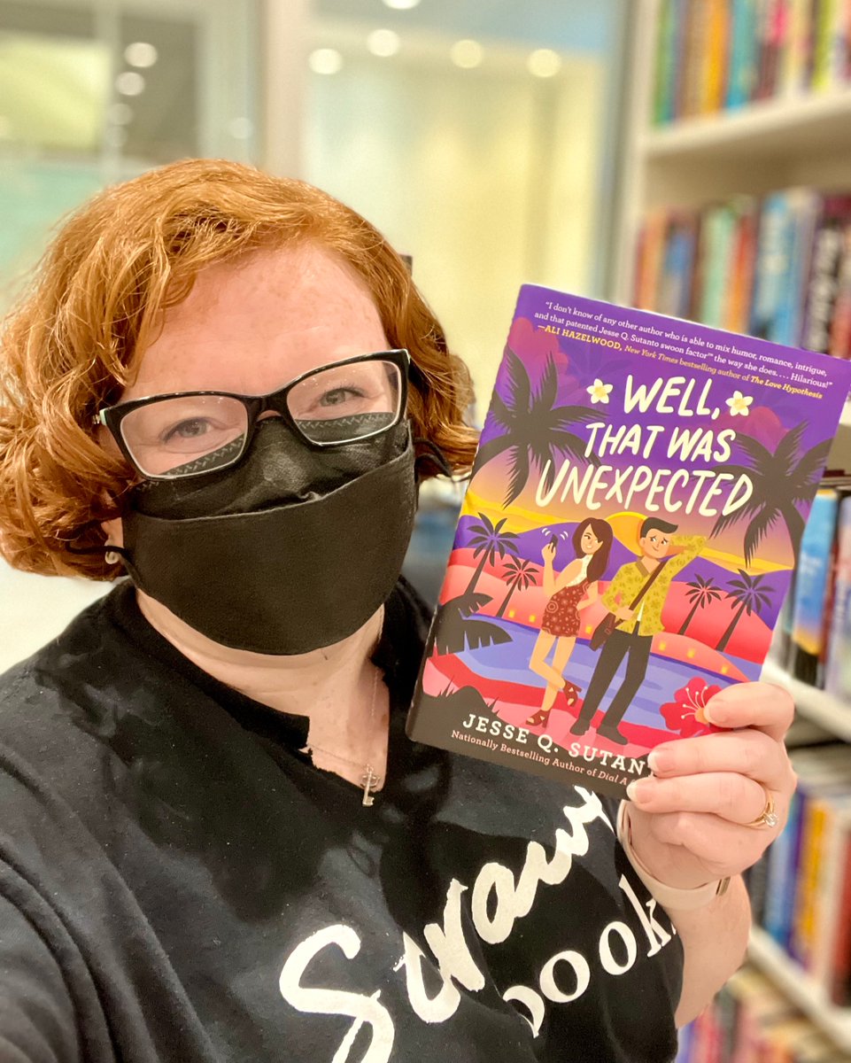 There's nothing unexpected about how much Leah loves @thewritinghippo! 'Well, That Was Unexpected has all the charm and humor of the Dial A For Aunties books, with an entirely new cast and setting! Perfect for #AAPIMonth--or any month!' Order: scrawlbooks.com/book/978059343…