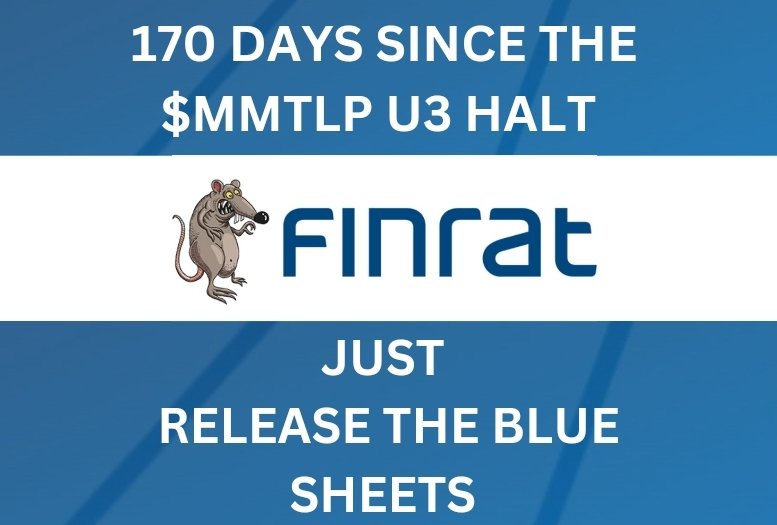 Remember, tweets, phone calls, emails, lawsuits, slideshows, mailing campaigns, complaints, investigations... @FINRA can make almost all of this go away if they just #ReleaseTheBlueSheets. @SECGov @The_DTCC @FBIWFO @TheJusticeDept @DOJCrimDiv @Georgetown @FBI $MMTLP