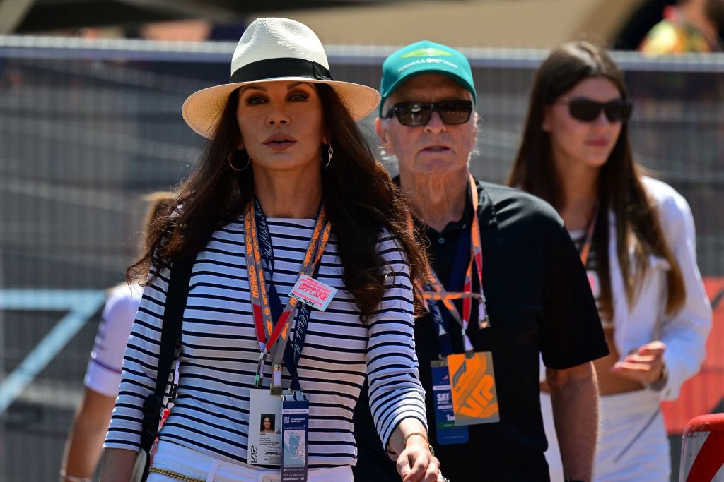 #CatherineZetaJones and #MichaelDouglas are bringing the glamour to #MonacoGP but which other celebrities have attended the Grand Prix in previous years. peopleworld.co.uk/sport/f1-monac… Pic by Getty @PeopleWorld_1