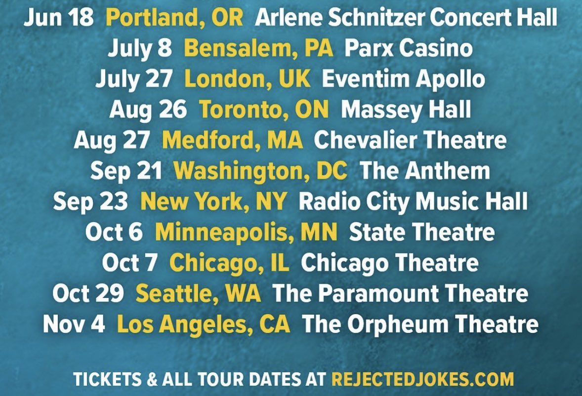 Ben Schwartz on Twitter "2023 Ben Schwartz & Friends improv tour. All