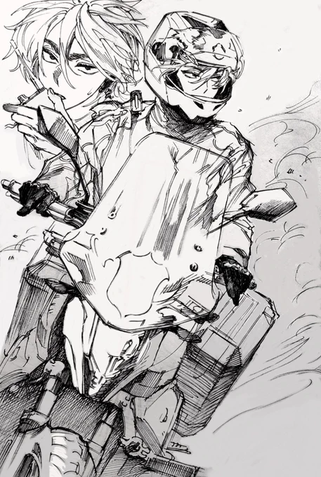 骑警和机车手