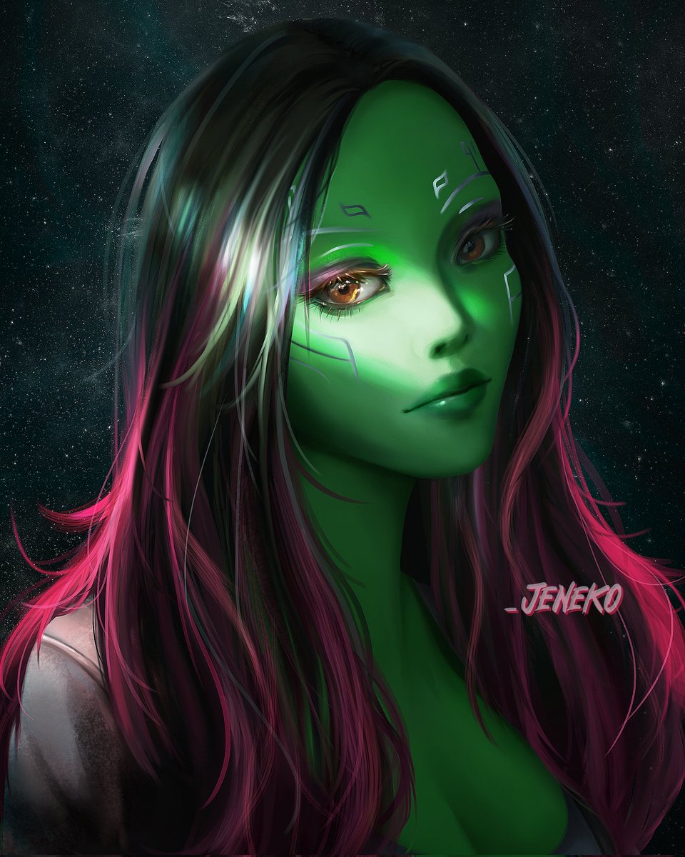 Gamora !! #Marvel #gamora #GotGVol3 #gotg #fanart #Illustration #marvelfanart