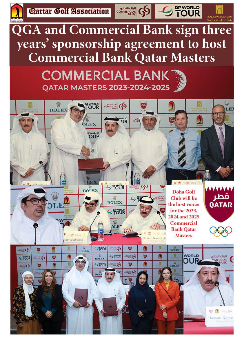 Tee Times - Commercial Bank Qatar Masters 2023