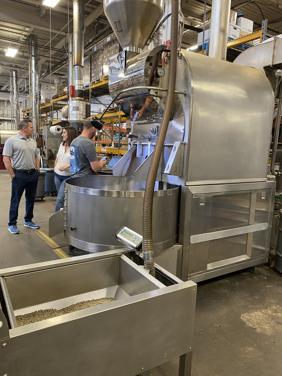 Great visit last week to Thomas Jefferson High School to see their Coffee Tree Roasters shop in action as well as the Coffee Tree Roasters Warehouse! Thank you for having us!  Can’t wait to see this come to life at CVHS.