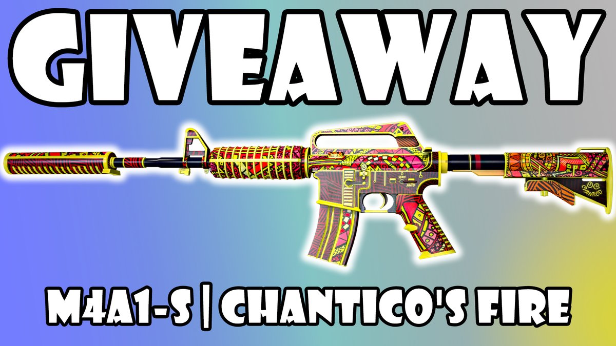 🎁M4A1-S | Chantico's Fire (25$)

👉TO ENTER :

✅Follow me & @boxy_io 
✅Retweet + Like
✅Join : discord.gg/gQMV7MSSmk (Show Proof)

⏰Giveaway ends in 7 days!  

#CSGOGiveaway #csgogiveaways  #CSGO