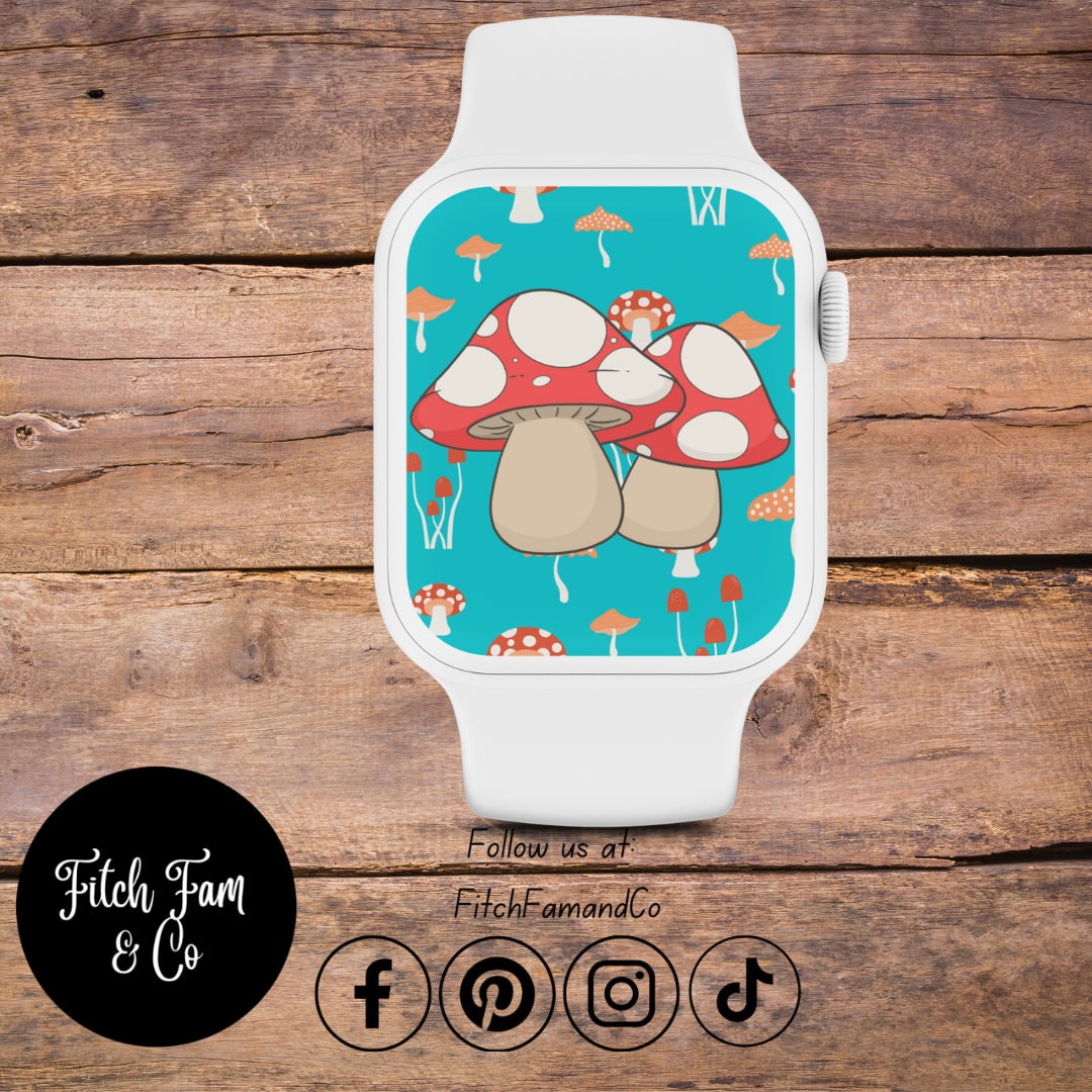 Thanks for the great review Sami S. ★★★★★! zurl.co/f6Ki #etsy #blue #red #plantstrees #applewatchface #watchbackground #applewatch #watchwallpaper #applewallpaper #digitalwallpaper