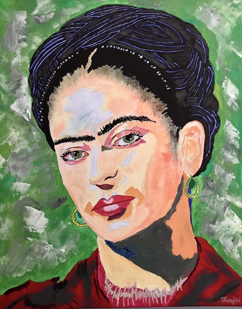 #FridaKahlo #50x40cm #canvas #painting #malen #abstract #abstractart #doebling #contemporaryart #modernart #art #kunst #acrylpainting #abstrakt #art4sale #buyart #gallery #galerie #zeitgenössischekunst #vienna #viennaartist #franzkaart