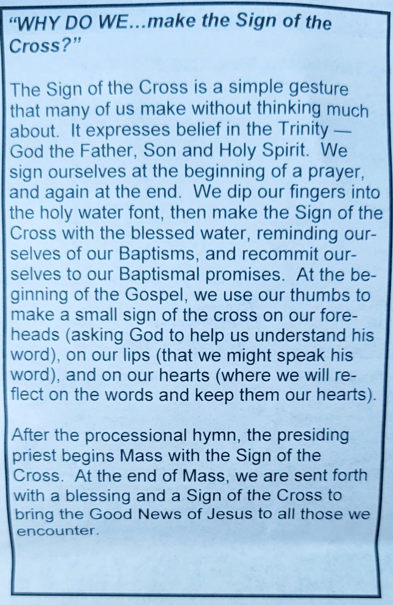 Why we make the Sign of the Cross ✝️ #Jesus #JesusChrist #JesusIsLord #HolyTrinity  #FatherSonHolySpirit #HolySpirit