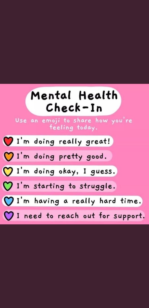 It's checking in time #bhfamily 🤖💖♾

This week I'm 💛, I'm still having good days and bad days. Everytime I fall down, I get back up a little stronger, because I have to do this for me.

Sending extra #bhlove and #twugs to anyone who may need them today ❤💙🧡💚💛