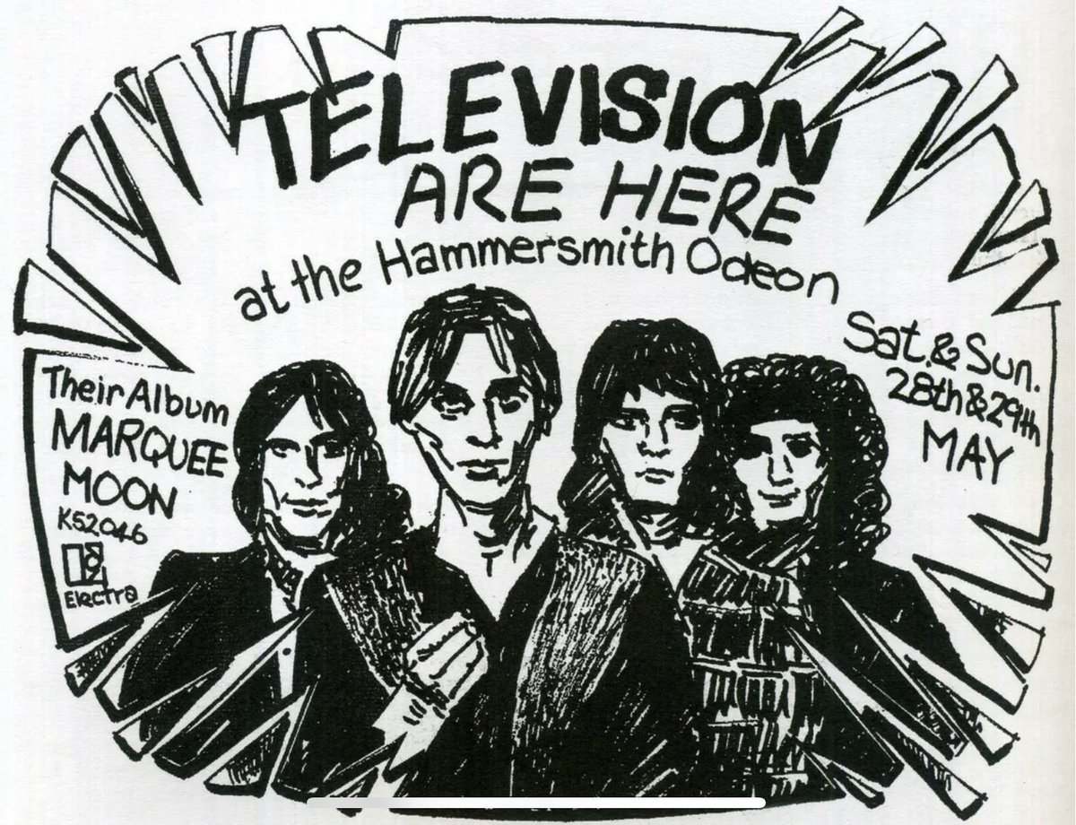TV/1977

TELEVISION ARE HERE - at The Hammersmith Odeon (May 28th & 29th)

@RichardLloyd206 @elektrarecords @Rhino_Records @BlondieOfficial @clem_burke @chrissteinplays