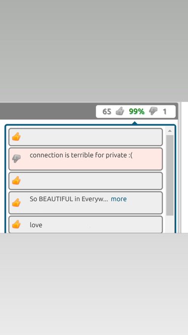 Unfortunately,one of my pvt spies was dissatisfied with the Internet connection. I'm sorry you had such