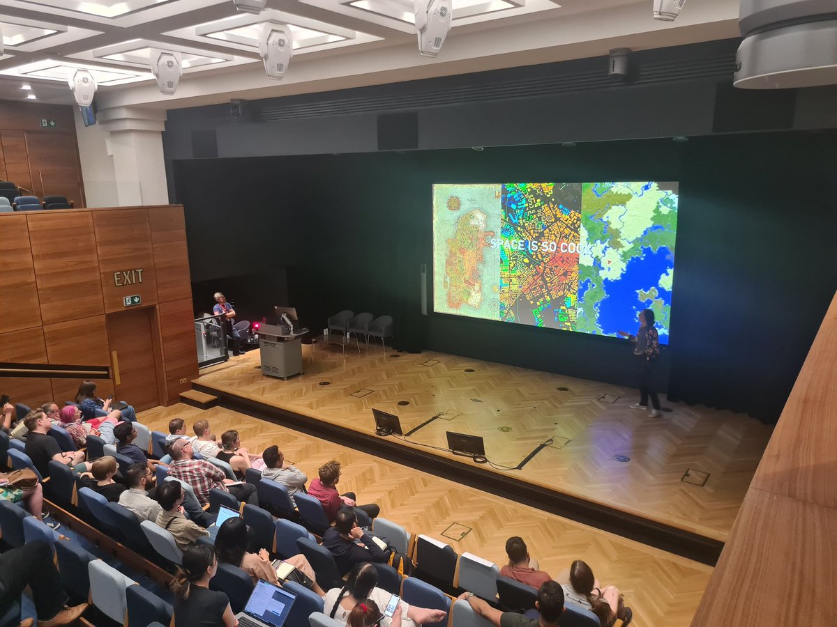 nextlevelkcl's tweet photo. JB highlights the potential to play with narrative space when generating settlements
Interesting point that just adding more tech for generative design does not necessarily widen the possibility space - it is the creative approaches to that technology that will
#nextlevel23 https://t.co/7fCPk27rJM