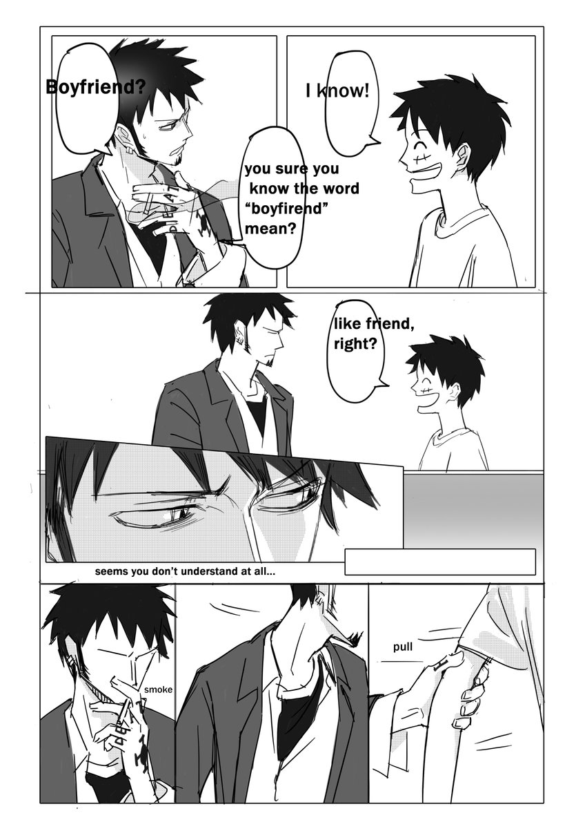 Qinyu0314's tweet photo. BE MY BOYFRIEND! TORAO!
ps: LAW smoke   (please be casual about this
#lawlu #ロール https://t.co/otMZHHaiqK