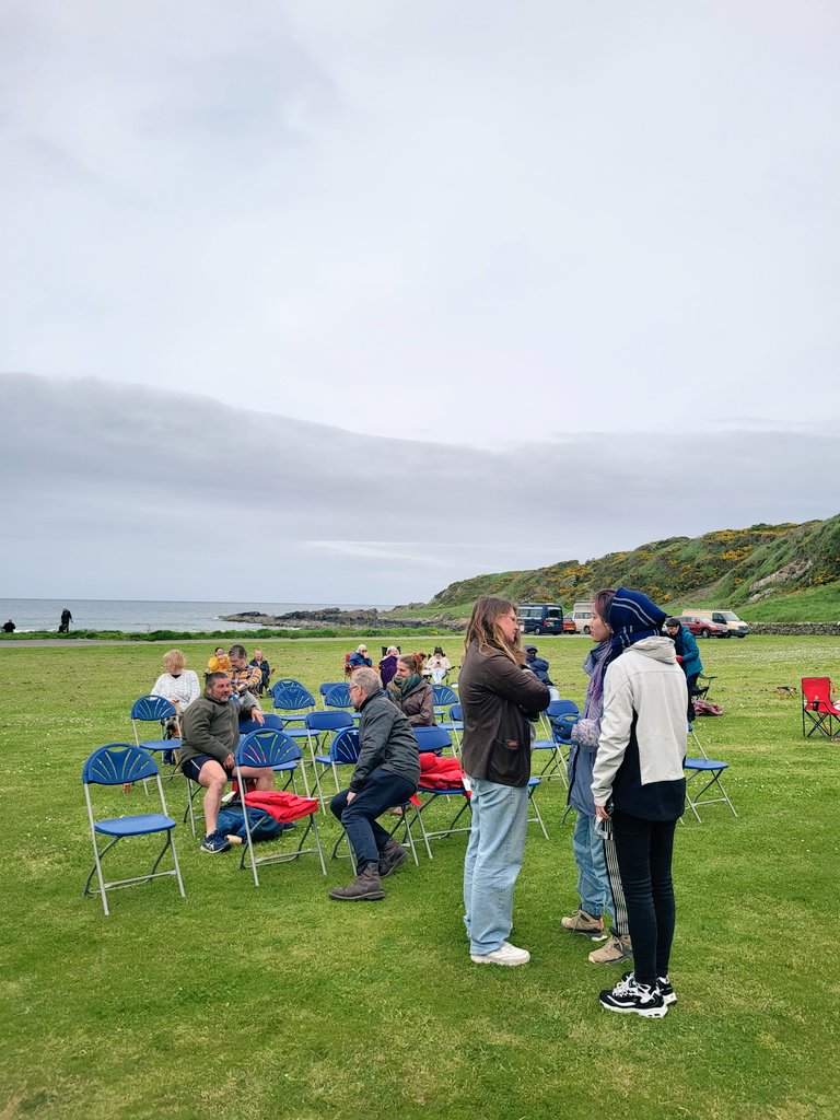 Lovely to see @colinwfarquhar with his family (and doggy!) at our free screening of <a href="/TheOilMachine/">The Oil Machine</a> this morning.

We were privileged to have an introduction and questions with James Marriott, the documentary's producer too!