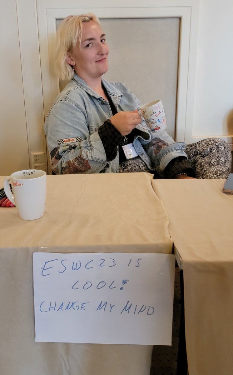 nandanamihindu's tweet image. ESWC 2023 is cool! Change my mind.
(I bet you can't 😁)
It's just the first day and we are loving the conference already! Kudos to all organizers ❤️
Cool pose Juliette!
#ESWC2023