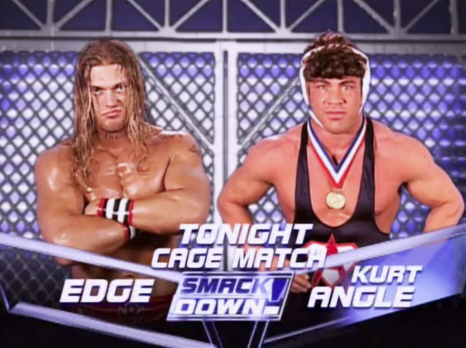 Wrestling History on Twitter "5/28/2002 Edge defeated Kurt Angle in a