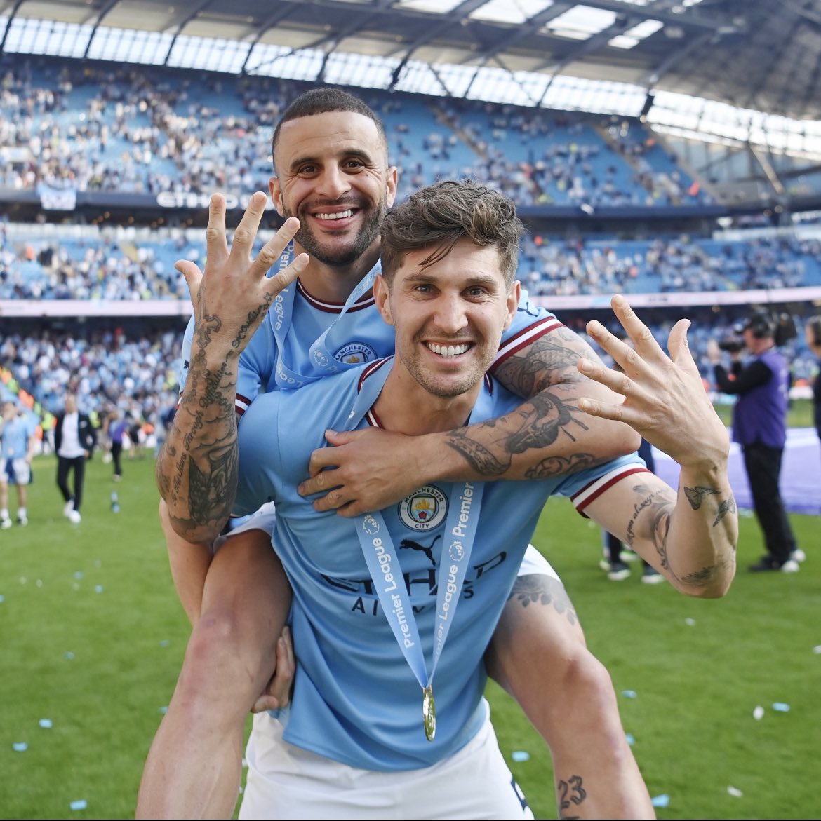 Happy Birthday to     of our Champions!  23,  29, John Stones 33, 