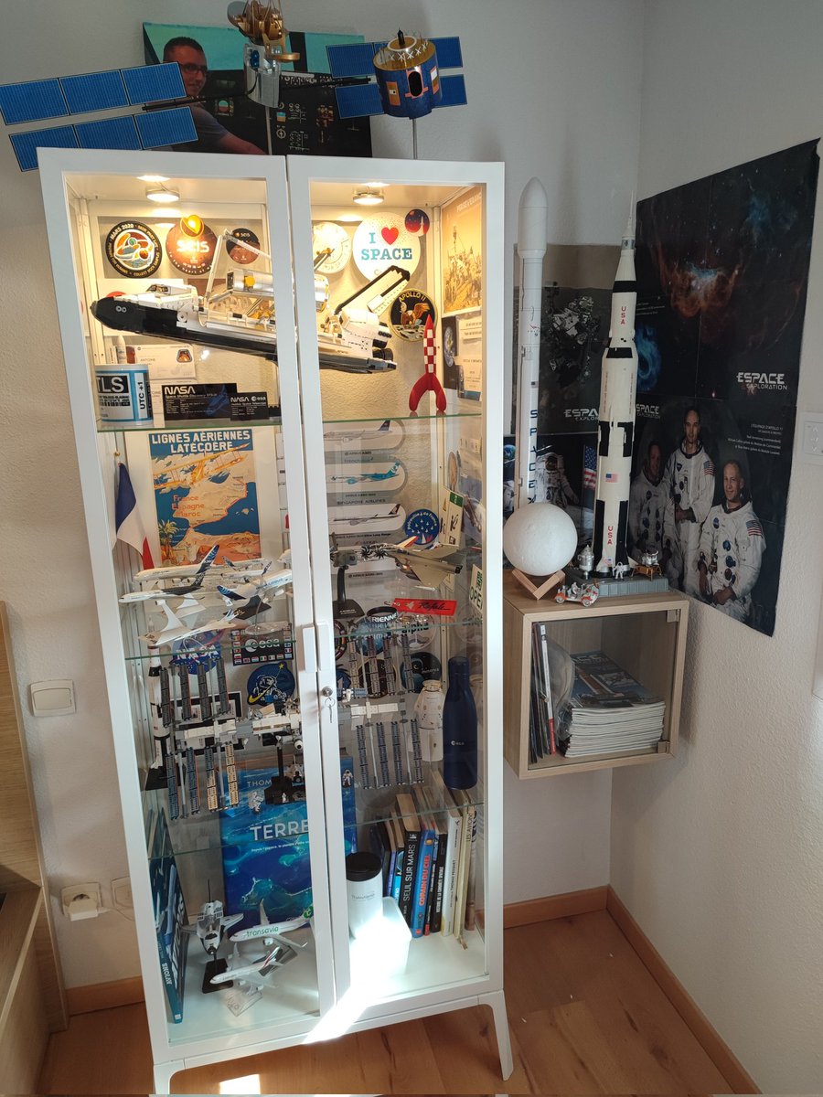 Antoine_astro31's tweet image. Nouvel emplacement pour ma collection #spacegeek #avgeeks 🤩
Ça commence à faire pas mal de maquettes 😁