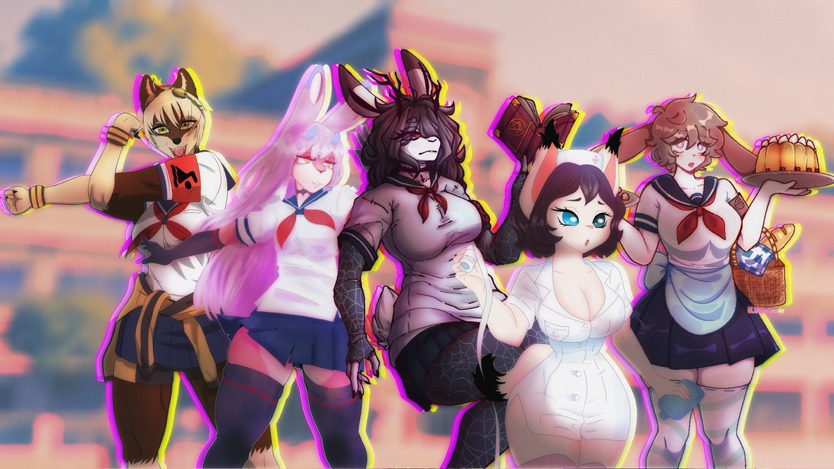 The Rivals Gang 
The desire was so great that we couldn't stand making a collab of our team 
<a href="/LycanOskari/">Lycan 💀</a> 
<a href="/Ann_Murdeer/">❥AnnieBell❥ (COMM CLOSED)</a> 
@alex_yabureme 
<a href="/RompeCulos69/">jordi abascal</a> 
Cursed Void is back(?