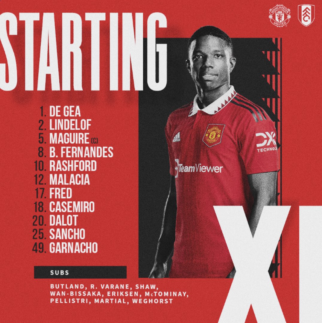 SON DAKİKA | İlk 11’imiz! #MUFC 🔴