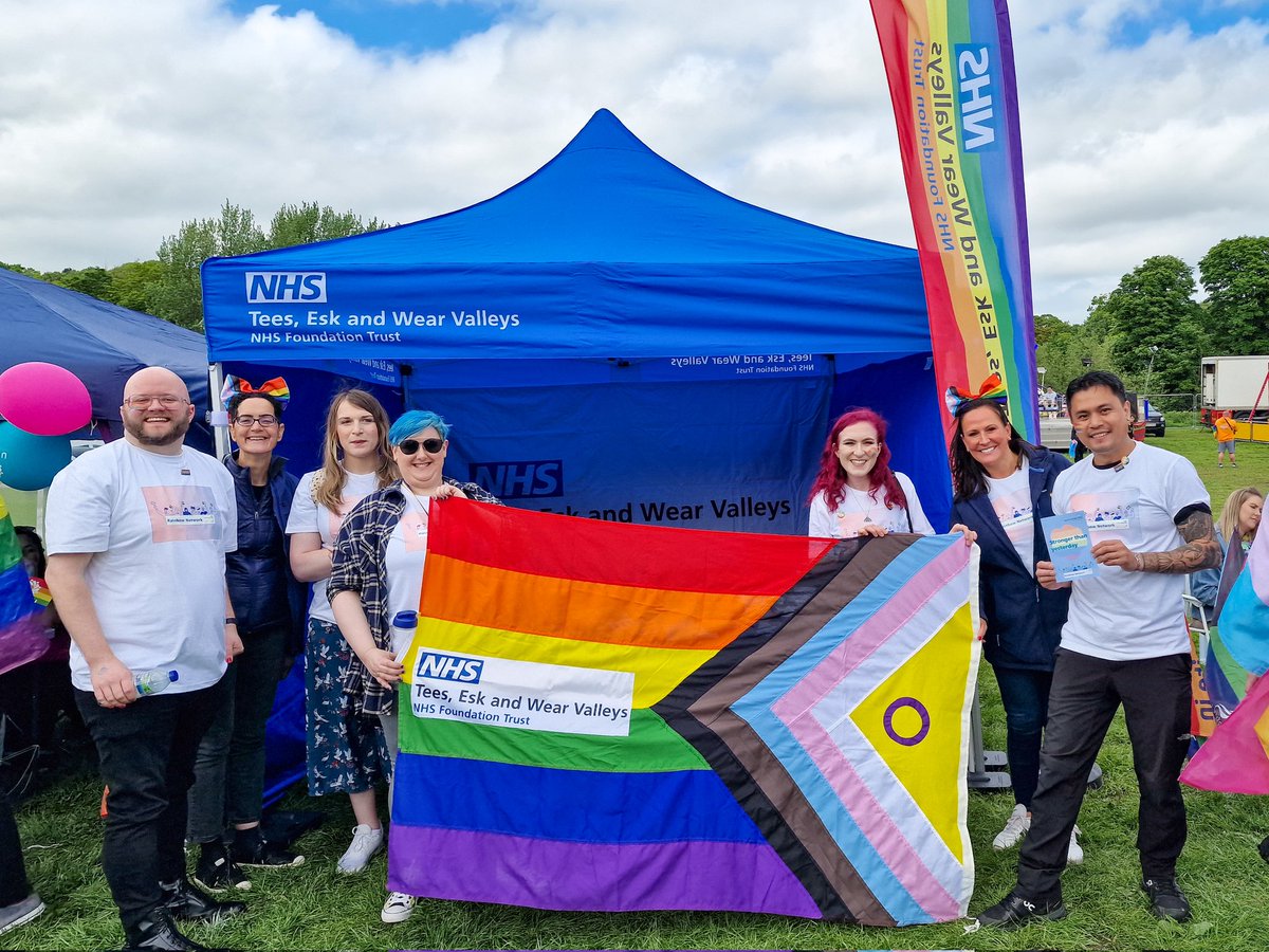 'Proud of who I am and who I work with' Day 😇😍 #durhampride #NHS