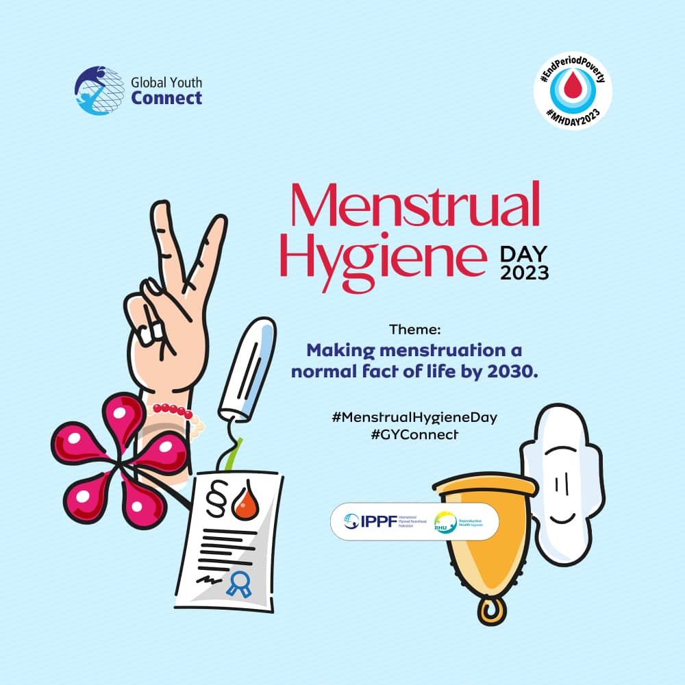 ephne_epic's tweet photo. Together with involving men and sharing appropriate information in communities, schools and workplaces we can build a future where Menstrual Hygiene is no longer a matter of concern but a cause of celebration.

Happy #MenstrualHygieneDay23
#GYConnect. https://t.co/LpVSxsGnKx