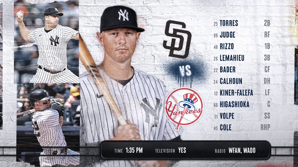 New York Yankees on Twitter "Sunday Series Finale. RepBX"