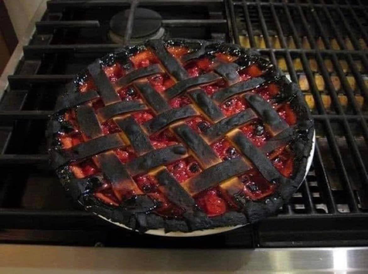 Rabbi Yisroel Bernath (@montrealrabbi) on Twitter photo My Grandmother always cooked tasty food. But one day, she put a burnt pie in front of my Grandpa.
Not just a little burnt, but black as coal.
I waited to see what my Grandpa would say. But he just ate the pie and asked how my day was.
Then i heard my Grandmother apologize to My Grandmother always cooked tasty food. But one day, she put a burnt pie in front of my Grandpa.
Not just a little burnt, but black as coal.
I waited to see what my Grandpa would say. But he just ate the pie and asked how my day was.
Then i heard my Grandmother apologize to