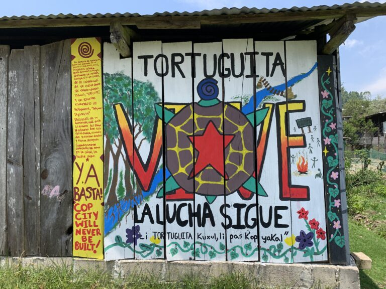 At Caracol Oventik in Chiapas, Mexico