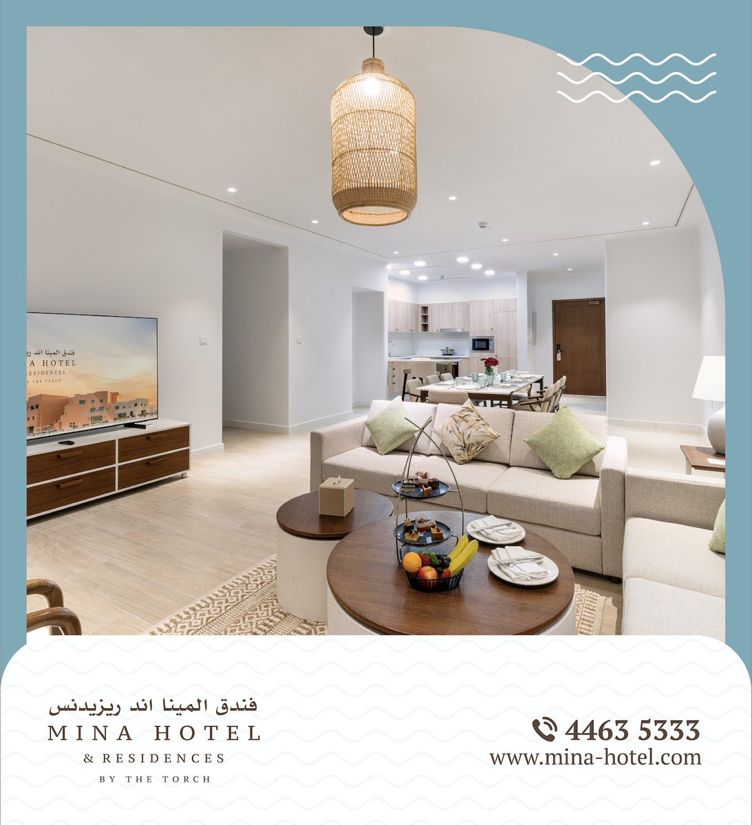 minahoteldoha's tweet photo. Starting from just 7,350 QAR per month, our monthly rates include a wide range of benefits available to our residents and are sure to set your summer mood just right!
☎️ 💬 +974 44635333
#minahotelandresidences #thetorchgroup #qatar #minadistrict #longstayers #summer2023 https://t.co/HGrzRzPnnt