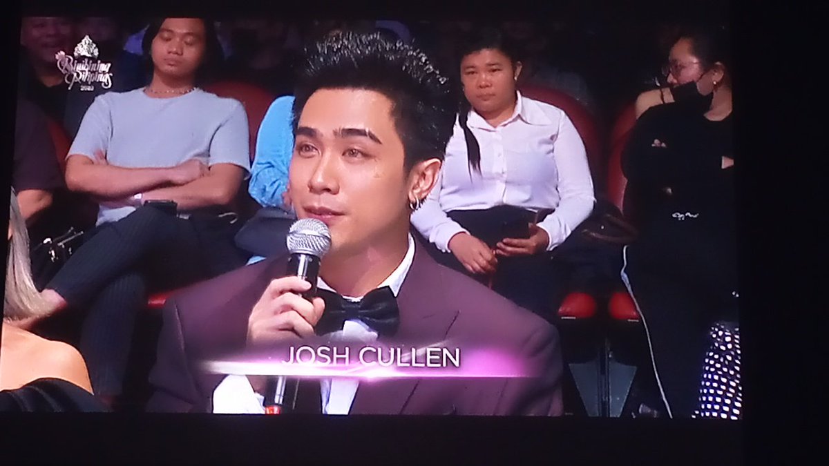 manilaconcerts's tweet photo. Judge Josh Cullen on #BBPGrandCoronation2023 Q&amp;A portion https://t.co/lSL4Yaoiik