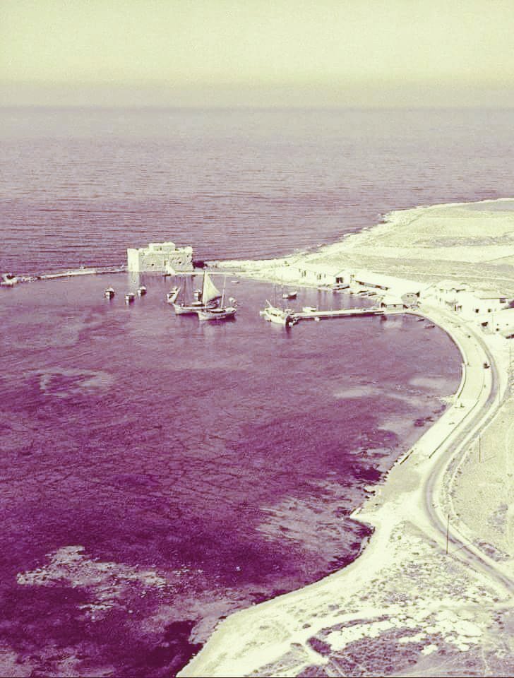 YSerden's tweet photo. Paphos Harbour..1936..#Paphos #Cyprus  ❤️ https://t.co/UhvHS3Talm