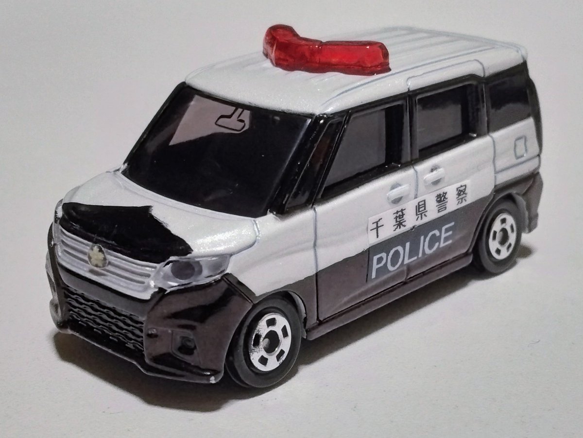 トミカ スズキ ソリオ 型式DBA-MA26S また1台購入して 千葉県警察仕様