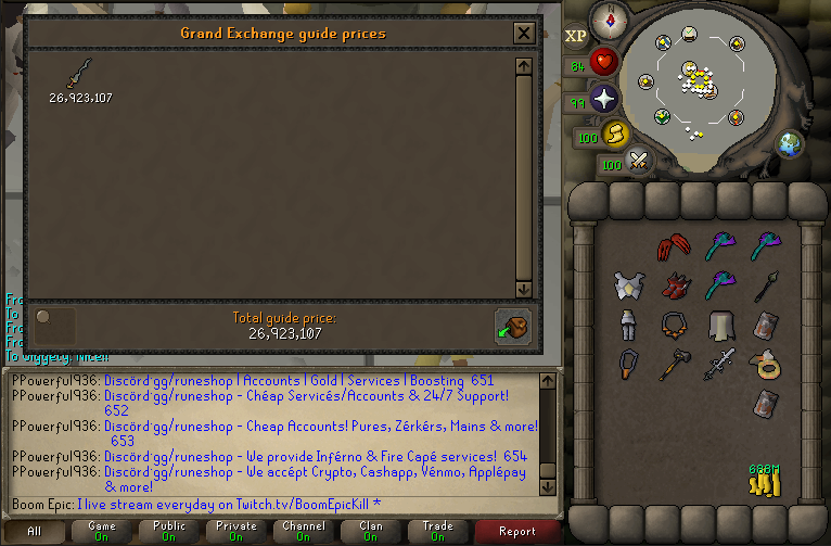 RealBEKill's tweet photo. ANOTHER Osmumtuen's Fang Giveaway! 1 winner.  
To enter
- Like the post/Retweet
- You must be followed to me and
@eSportMomentum
(my new OSRS eSports team)  
- Comment your RSN
- and you MUST Join Discord For More Giveaways https://t.co/8Gi3NLKcRZ

Picking the winner in 48 hours https://t.co/d2ZXsLGQju