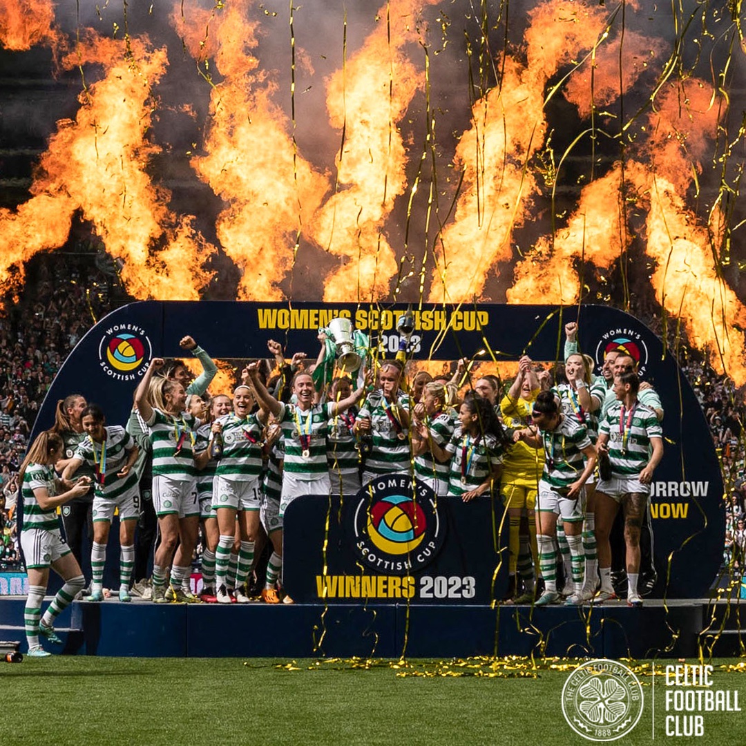 #ScottishCup 2022/23 Champions! 🏆

#COYGIG 🍀 #CelticFC