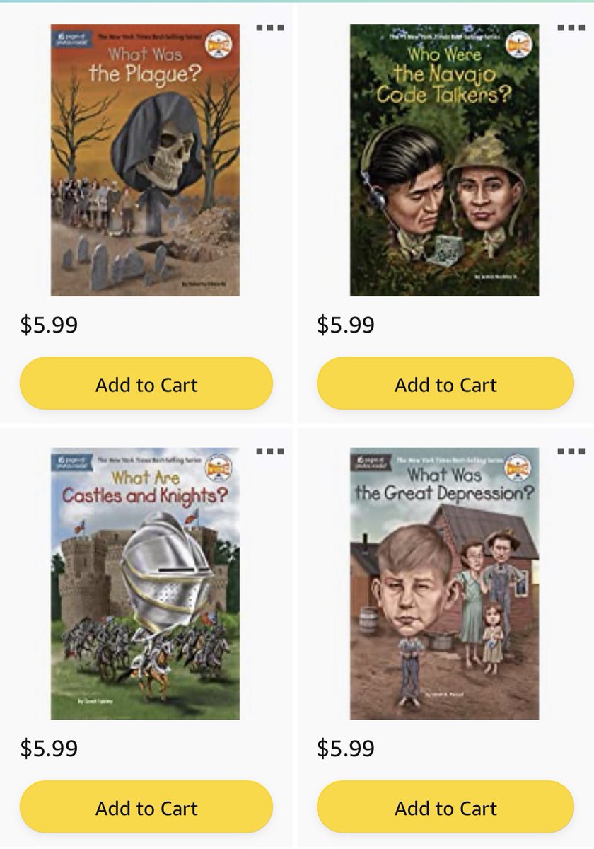 Chapter8ELAR's tweet photo. ‼️9 books 📚 left from this 10 book list. All under $6‼️Who can help me build my classroom
library? This series is high interest among my students.

#clearthelist #teachertwitter #BookTwitter 

https://t.co/mvAgWofhbo https://t.co/jcBbZCNWBW