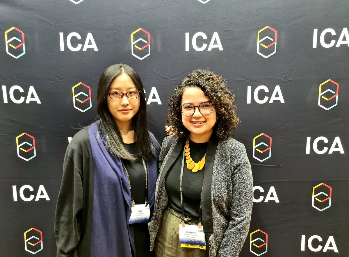 kimanastacio's tweet photo. With @JkNkhr at #ICA23 representing @PhdSoc students! https://t.co/4DbhI50fQa
