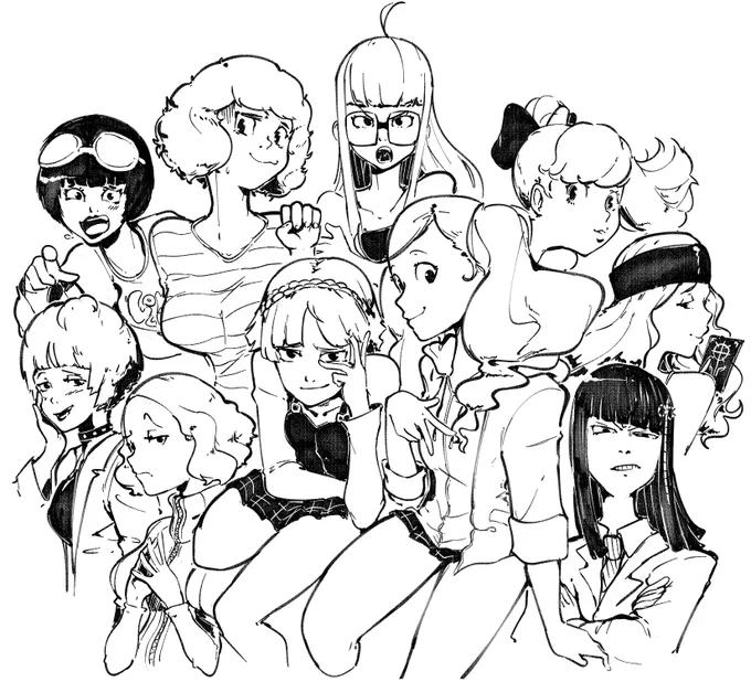 The girls #Persona5